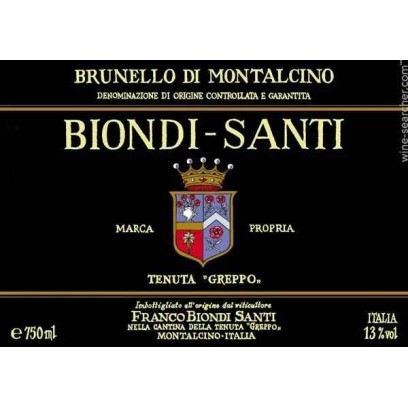 BRUNELLO DI MONTALCINO Biondi Santi - Riserva - 2001